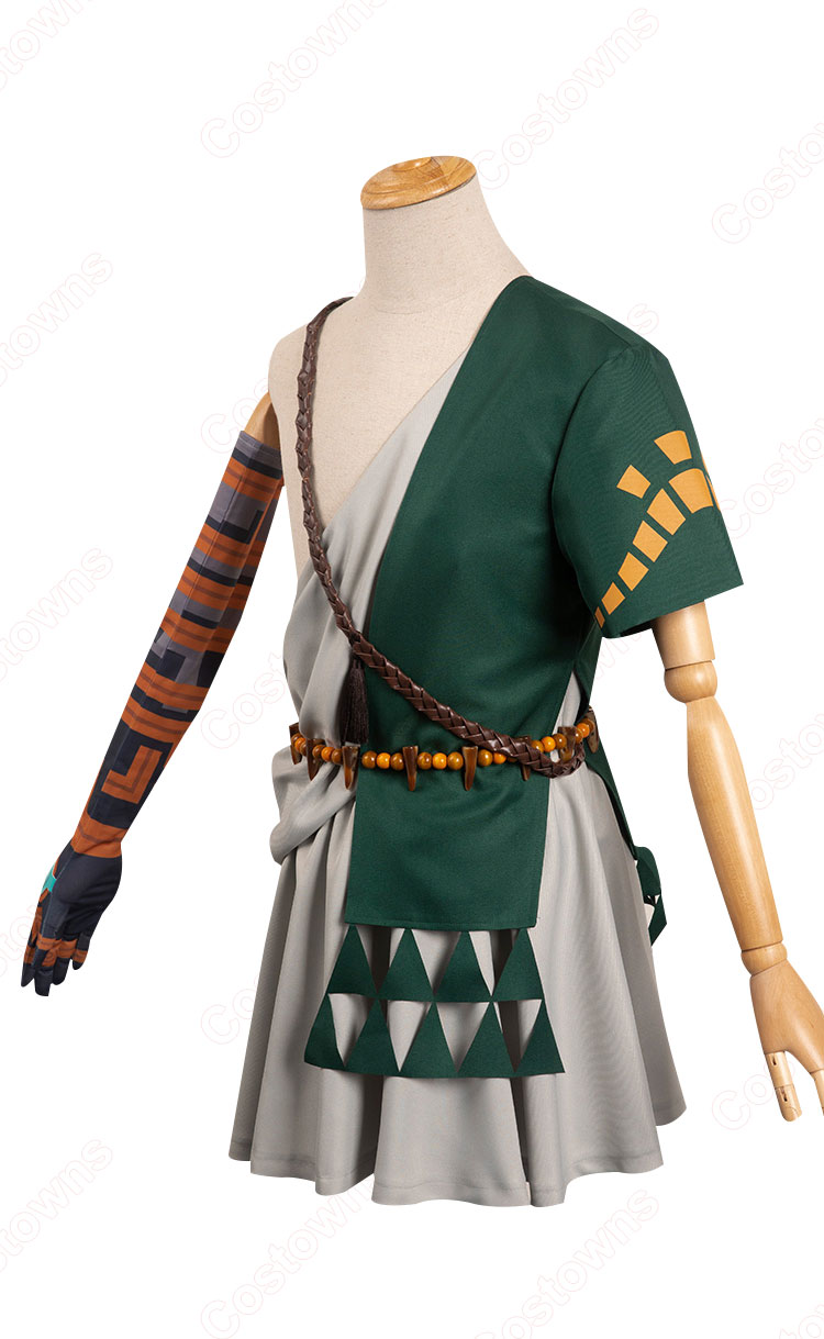 ゼルダの伝説 ティアーズ オブ ザ キングダ 主人公 リンク コスプレ衣装-2