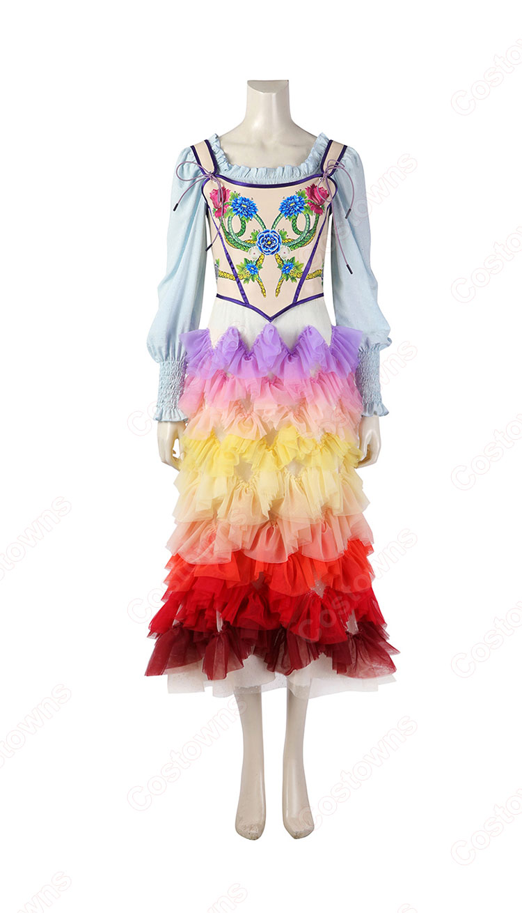 ハンガー・ゲーム: ソングバードとスネークのバラード ルーシー・グレイ・ベアード コスプレ衣装-1