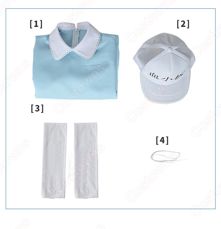 はたらく細胞BLACK 血小板 コスプレ衣装-10