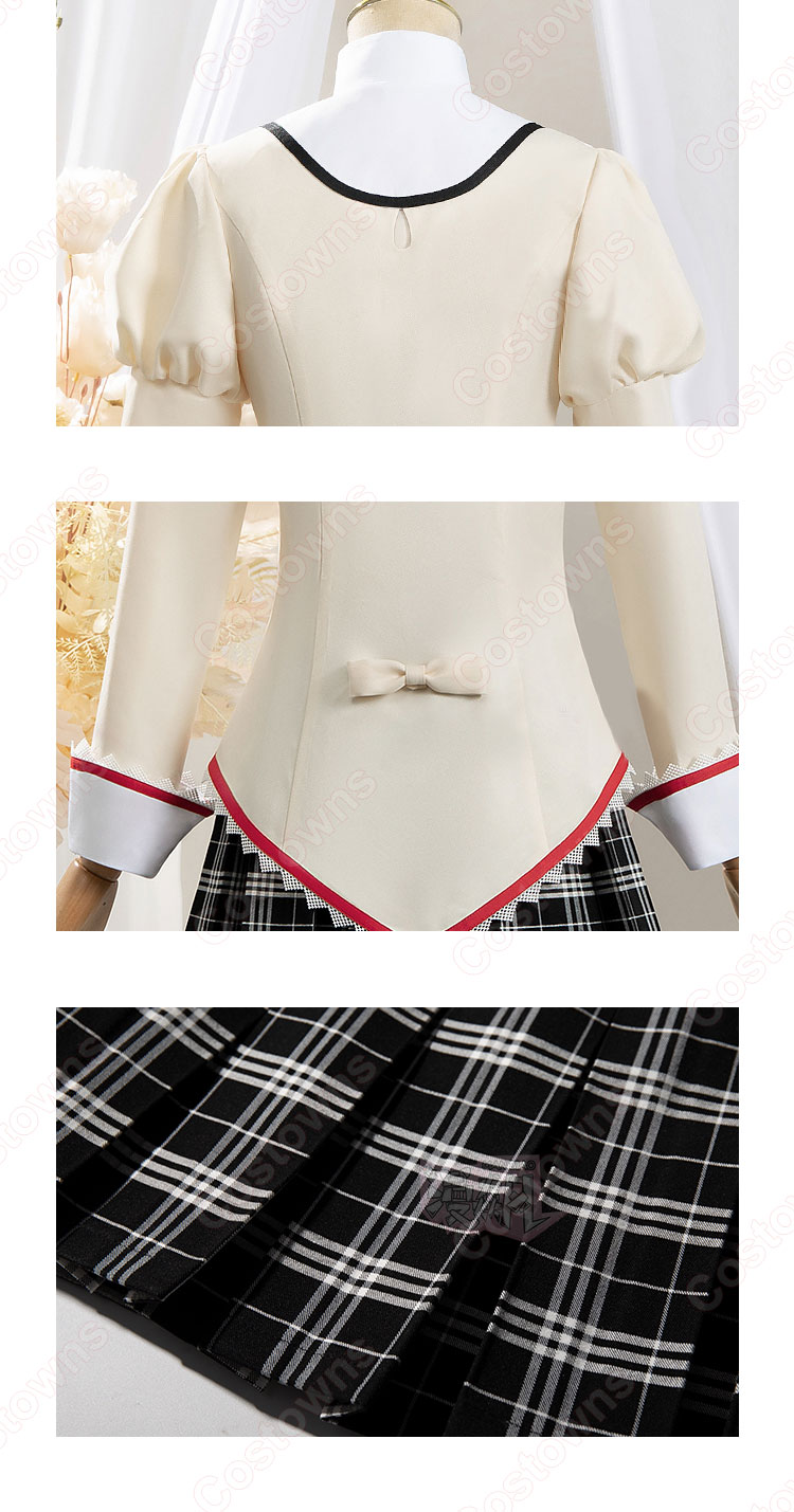 劇場版 魔法少女まどか☆マギカ 鹿目まどか コスプレ衣装-6