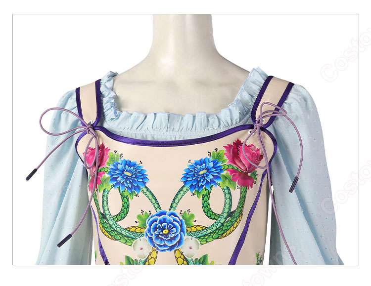 ハンガー・ゲーム: ソングバードとスネークのバラード ルーシー・グレイ・ベアード コスプレ衣装-5