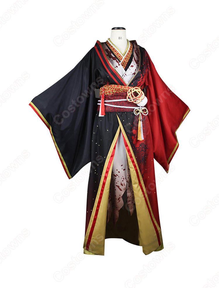 あんスタ 影片みか 生き人形衣装 コスプレ衣装 『あんさんぶるスターズ！』 恐怖！玉依の人形屋敷 黒髪の生き人形 cosplay 仮装 変装-2