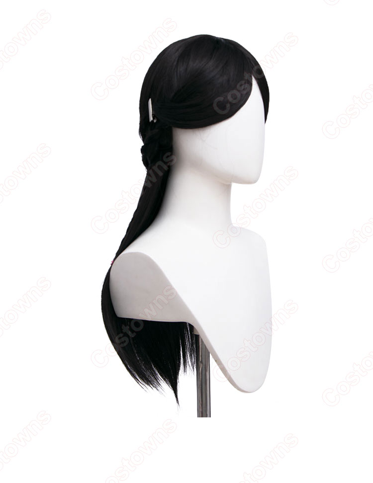 IdentityV 第五人格 骨董商(戚十一) カラス コスプレウィッグ-3