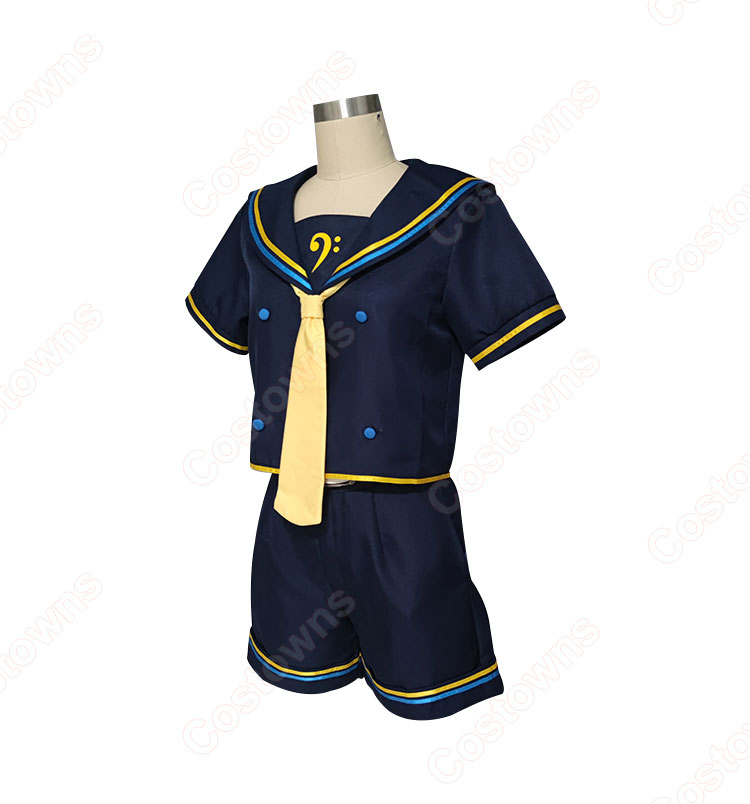 Sour式 鏡音リン 鏡音レン コスプレ衣装 セーラー服 - Costowns