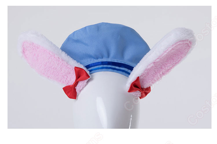 アズールレーン ラフィー ウサウサ店員さん コスプレ衣装-4