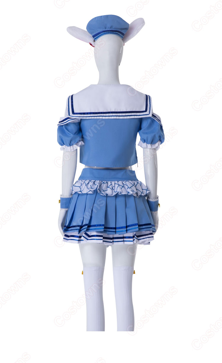 アズールレーン ラフィー ウサウサ店員さん コスプレ衣装-3