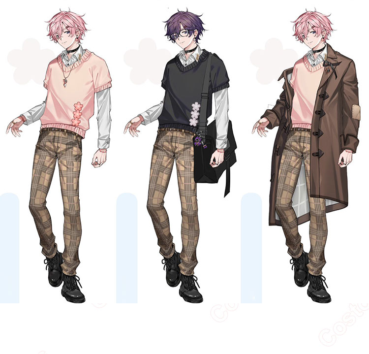 VTuber Shxtou Shou Spring コスプレ衣装 新衣装 アイドル衣装-1