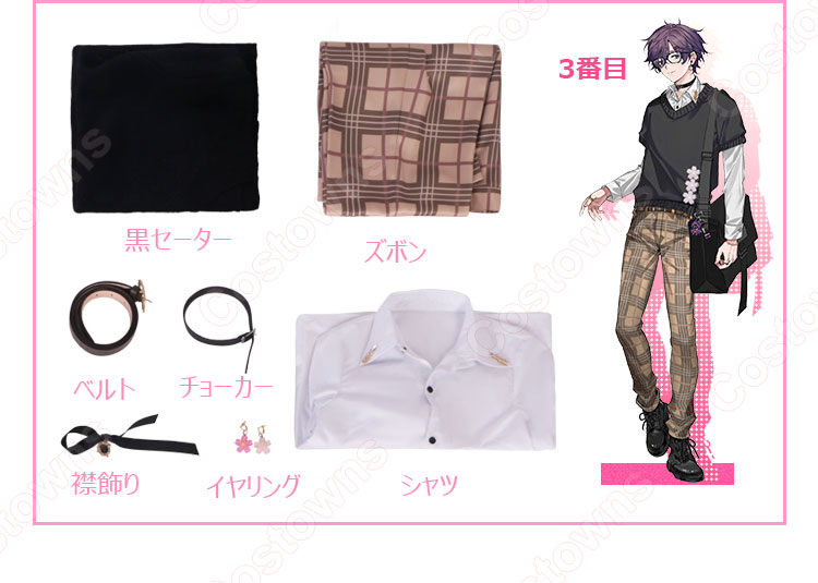 VTuber Shxtou Shou Spring コスプレ衣装 新衣装 アイドル衣装-14