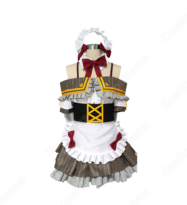 高質で安価 シャニマス 樋口円香 田中摩美々 櫻木真乃 コスプレ衣装 メイド コスプレ衣装