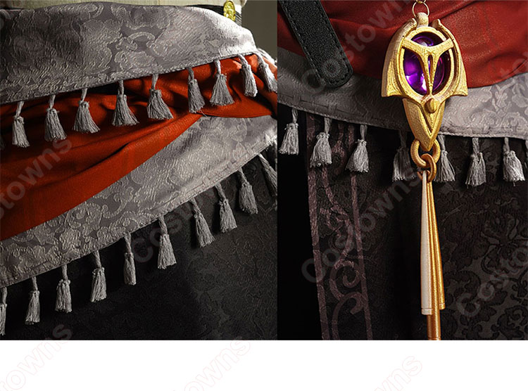 IdentityV 第五人格 骨董商(戚十一) カラス コスプレ衣装-9