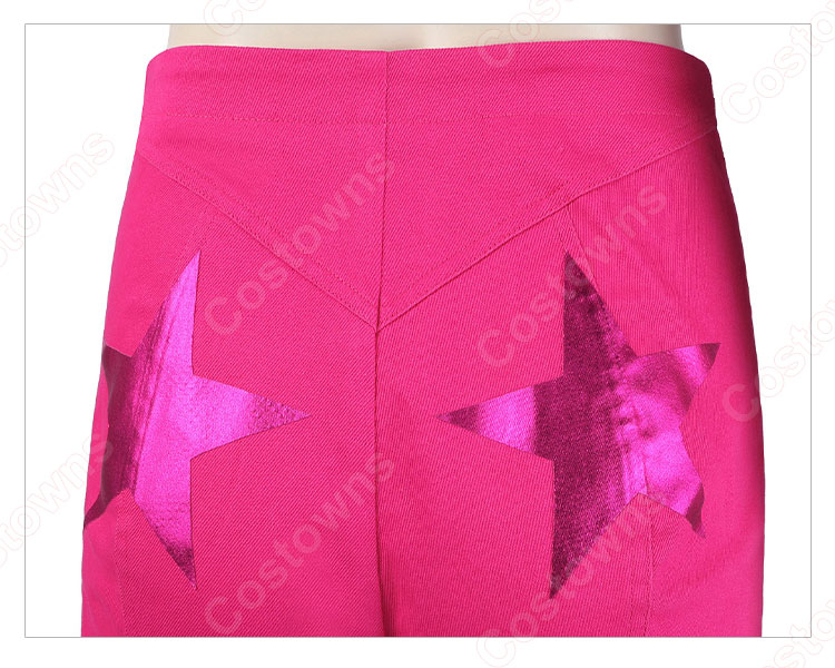 実写化映画 バービー マーゴット・ロビー コスプレ衣装 ピンク カウボーイスタイル-9