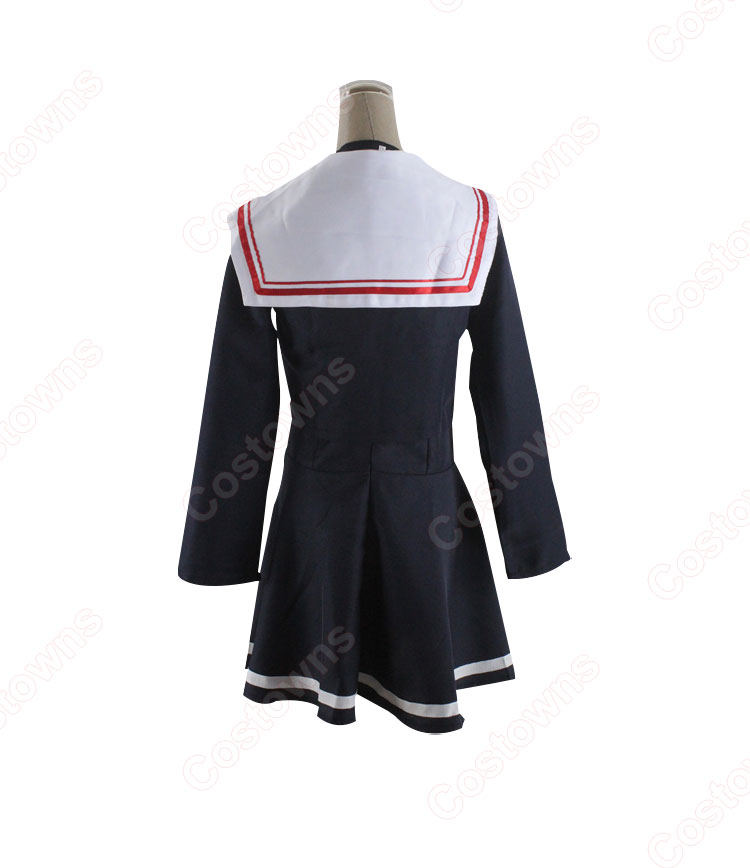 ノーゲーム・ノーライフ 白（しろ） コスプレ衣装 セーラー服