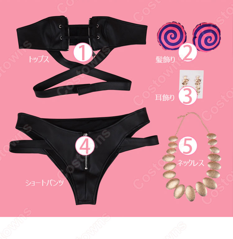 Fate/Grand Order 紫式部 コスプレ衣装 水着-7