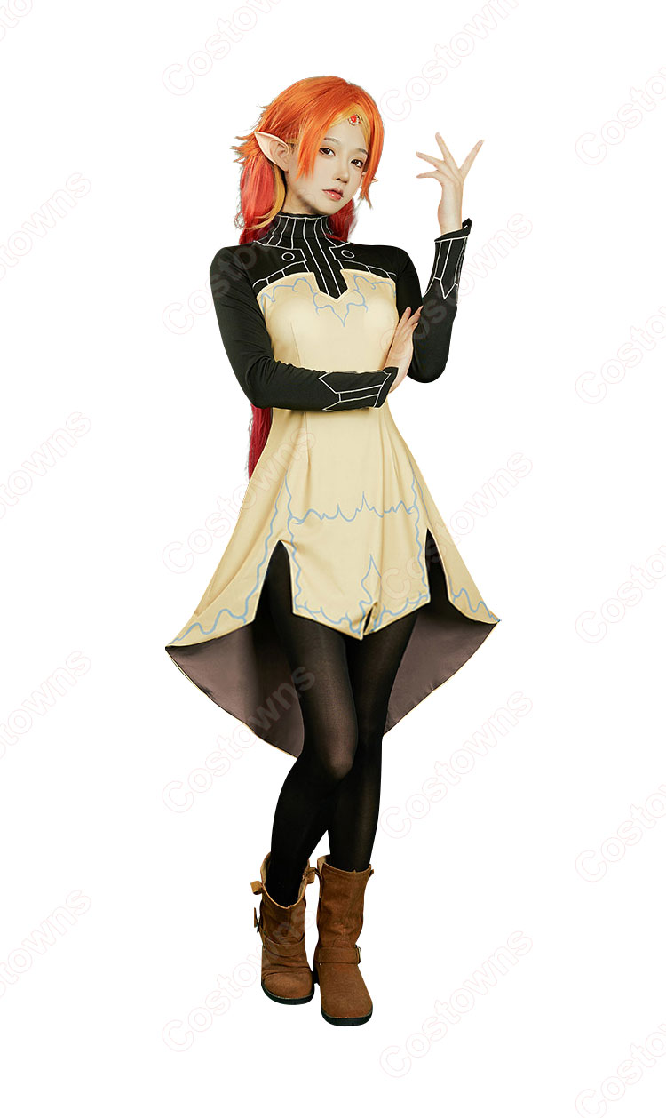 異世界おじさん ツンデレエルフ コスプレ衣装-3