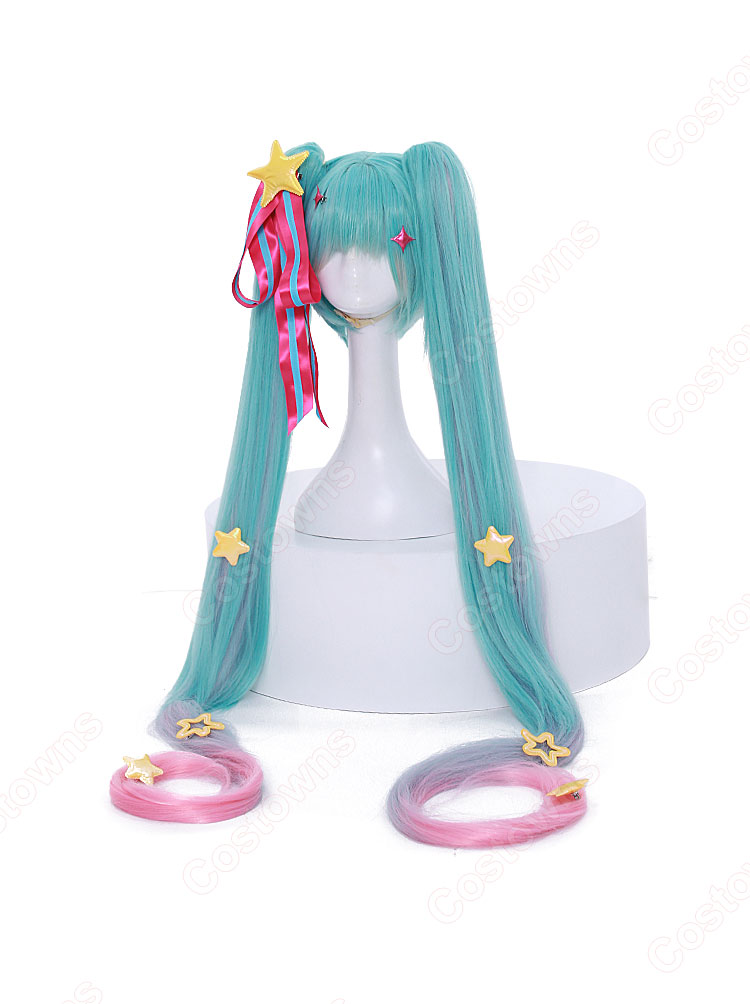初音ミク マジカルミライ 10th Anniversary コスプレウィッグ 初音ミク マジカルミライ 10th Anniversary コスプレウィッグ