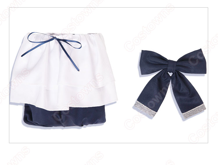 ブルーアーカイブ 月雪ミヤコ 水着 コ コスプレ衣装-6