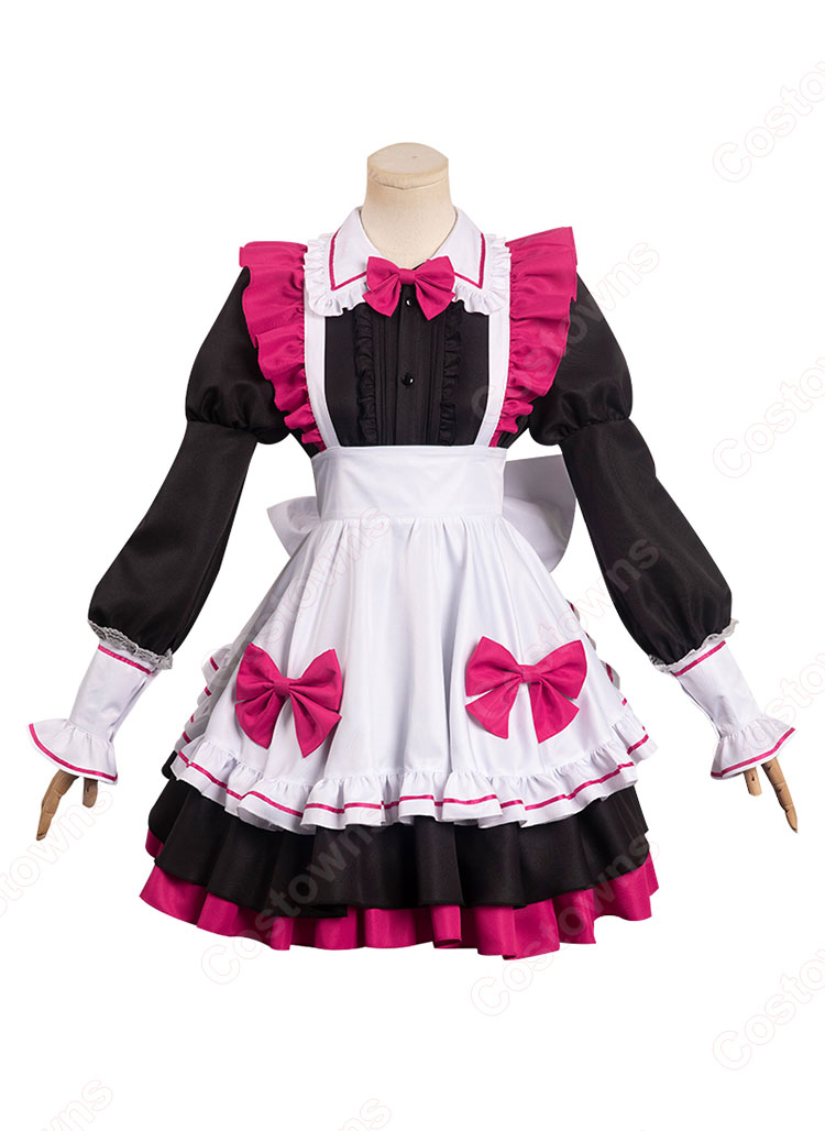 【推しの子】 星野ルビー カフェ衣装 コスプレ衣装 メイド服-1