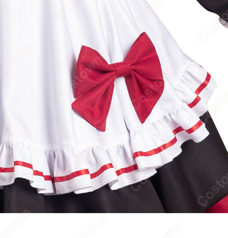 【推しの子】 有馬かな コスプレ衣装 カフェ衣装 メイド服-6