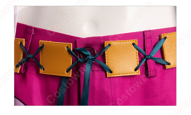 ワンピース ドンキホーテ・ドフラミンゴ 海賊団 船長 コスプレ衣装-5