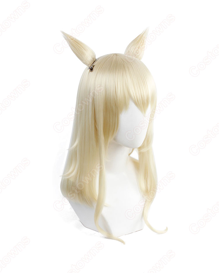 アークナイツ ポデンコ  コスプレウィッグ（耳付き）-2