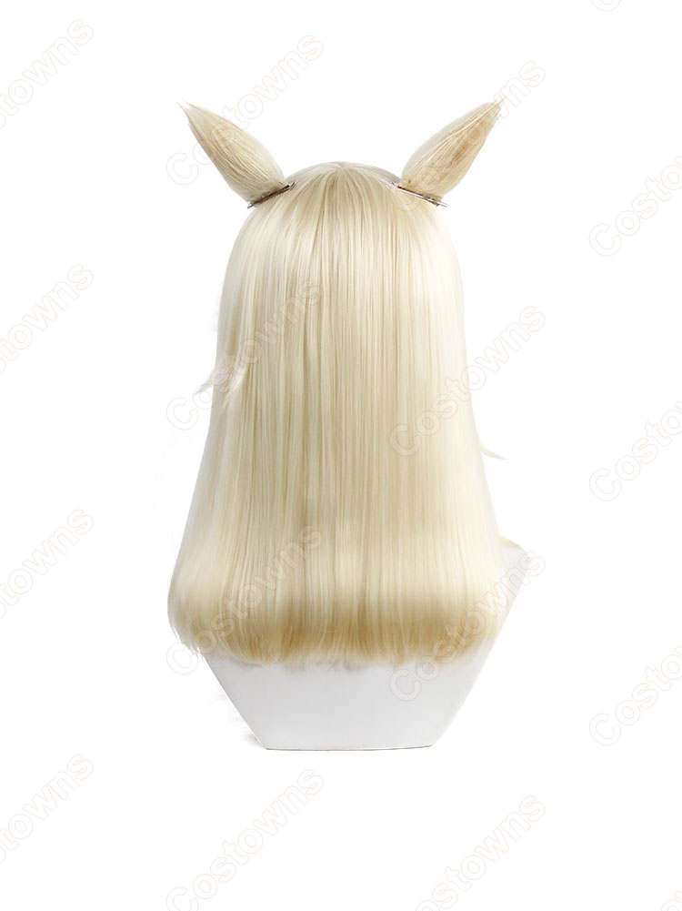アークナイツ ポデンコ  コスプレウィッグ（耳付き）-4