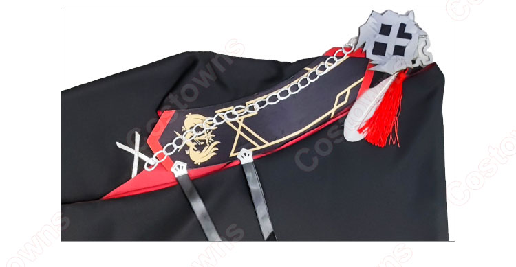 トワツガイ カラス コスプレ衣装-10