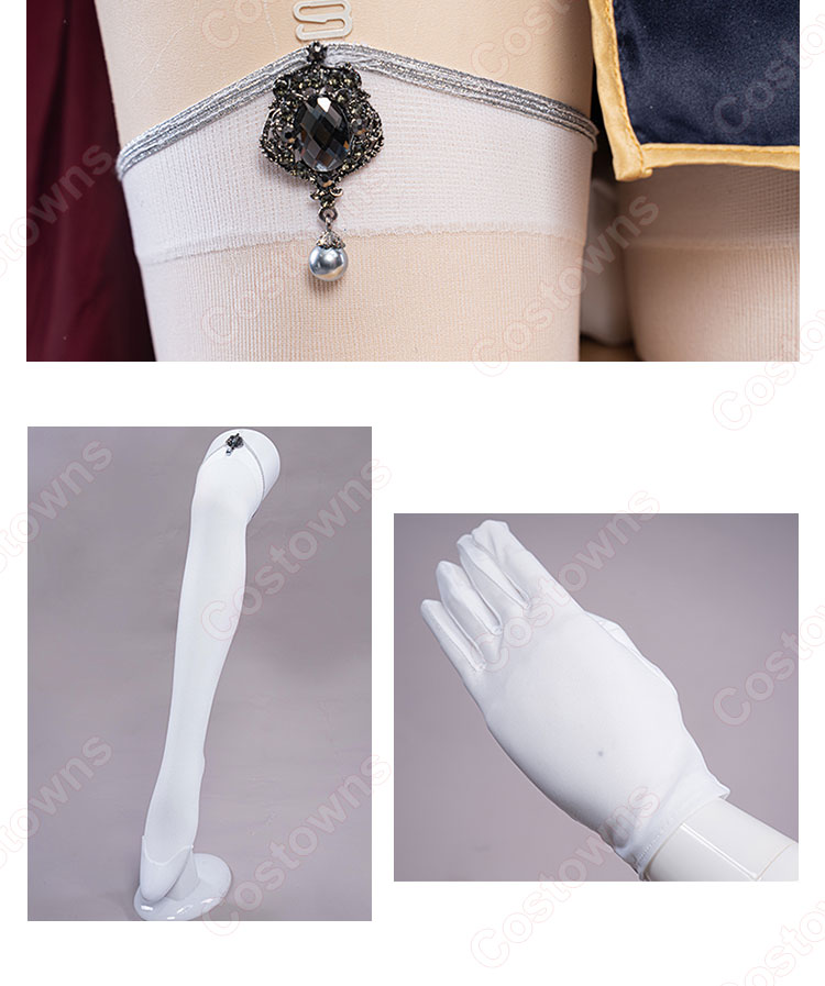 七原冬雪 シャルロット コスプレ衣装-12