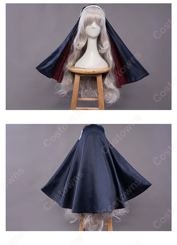 七原冬雪 シャルロット コスプレ衣装-6