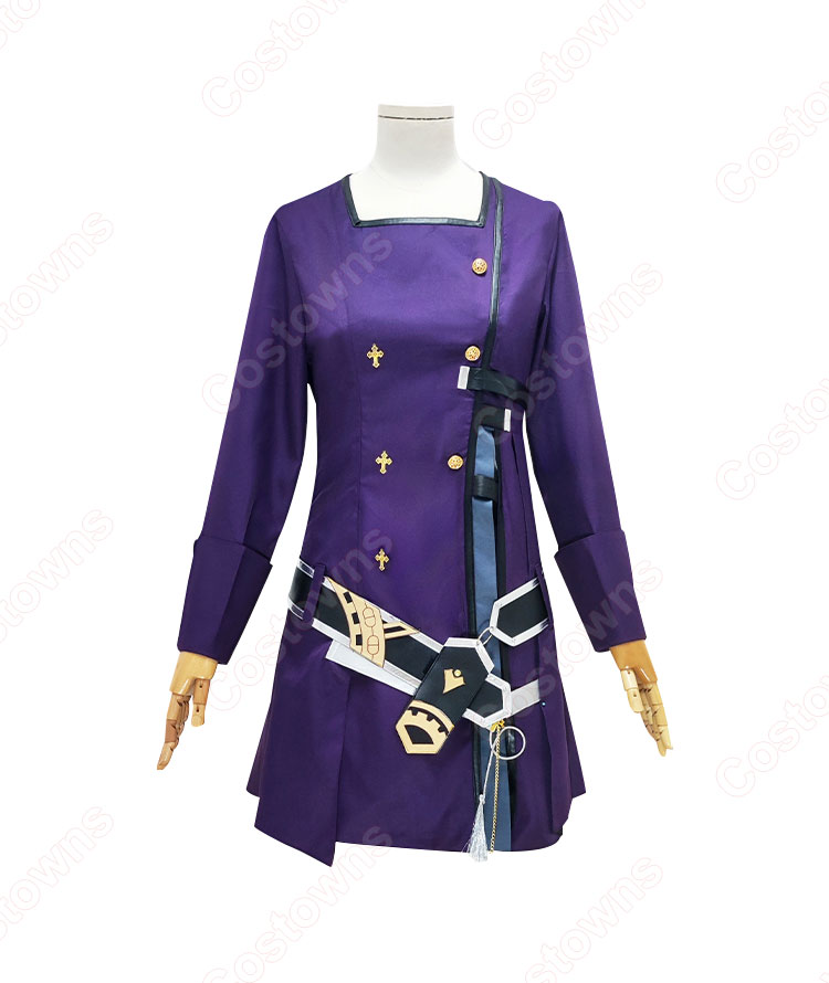 トワツガイ カラス コスプレ衣装-6