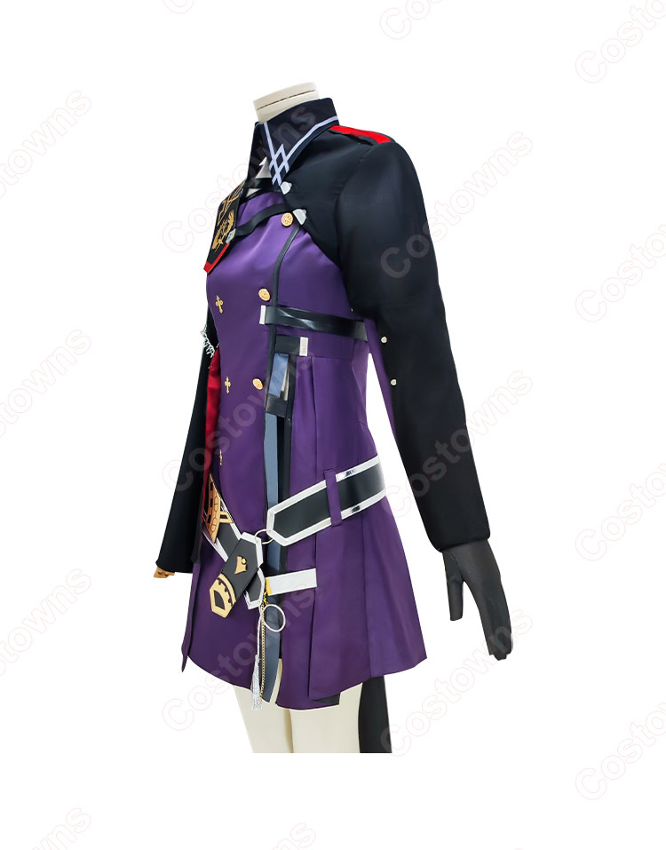 トワツガイ カラス コスプレ衣装-3