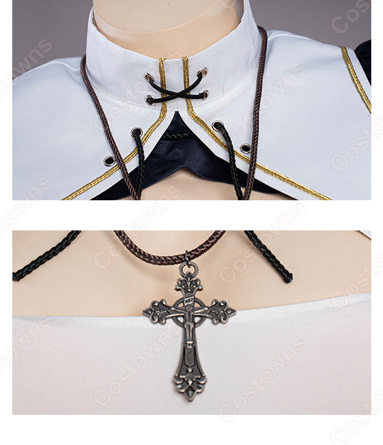 七原冬雪 シャルロット コスプレ衣装-8