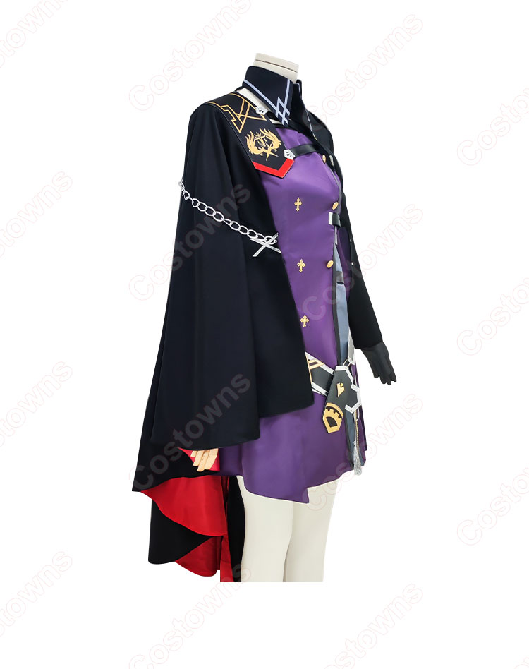 トワツガイ カラス コスプレ衣装-2