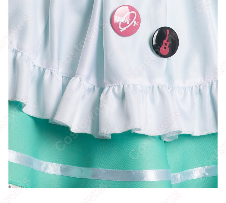 ぼっち・ざ・ろっく! 後藤ひとり コスプレ衣装 メイド服-5
