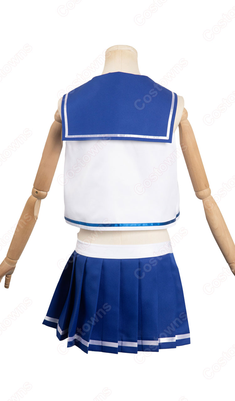 【推しの子】 星野ルビー コスプレ衣装 マリンルック衣装 セーラー服-3