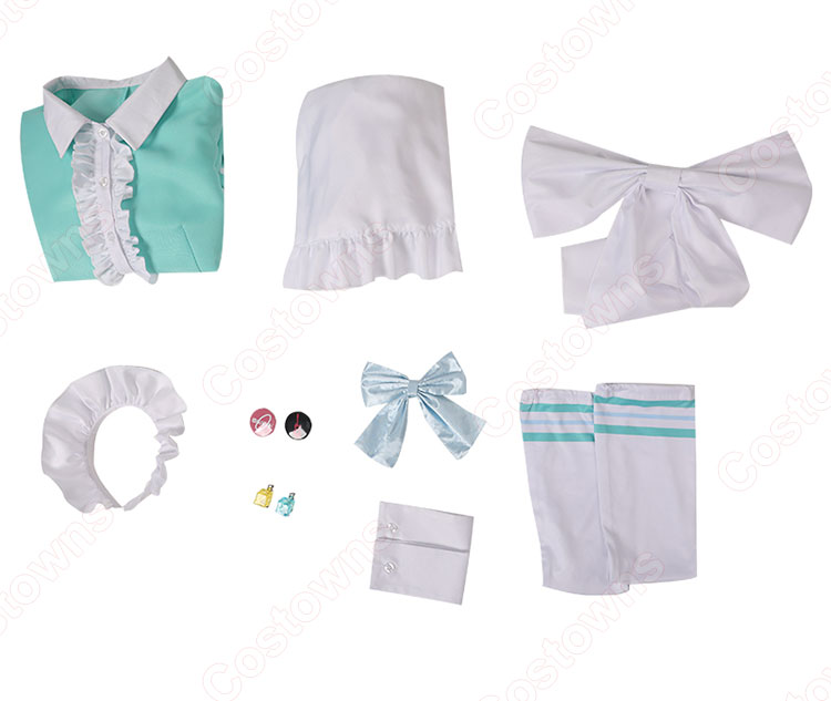 ぼっち・ざ・ろっく! 後藤ひとり コスプレ衣装 メイド服-6