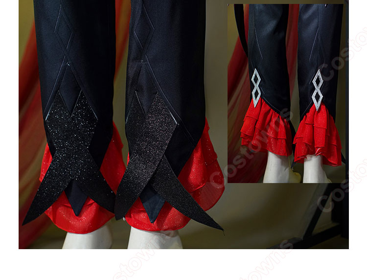 原神 アルレッキーノ 召使 コスプレ衣装-12