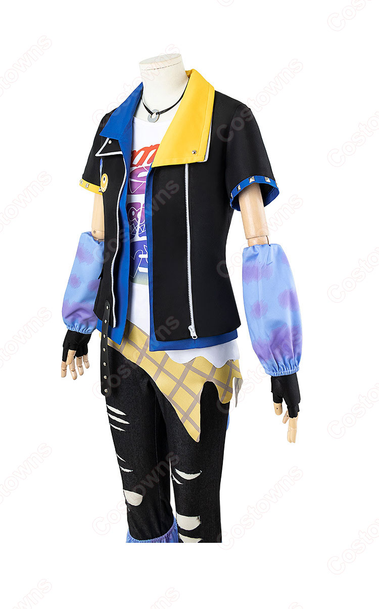 プロセカ 天馬司 コスプレ衣装 『プロジェクトセカイ カラフルステージ! feat. 初音ミク』 響くトワイライトパレード 特訓後 衣装-7