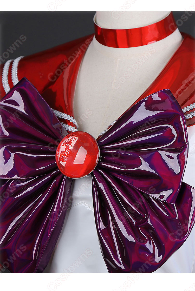 美少女戦士セーラームーン 火野レイ コスプレ衣装-4