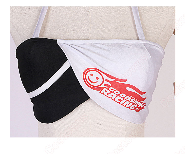 初音ミク コスプレ衣装 レーシングミク2023 水着-5