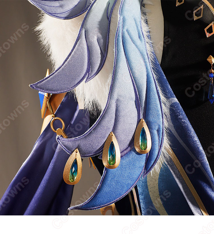 原神 ガイア・アルベリヒ 帆影に戯る風 コスプレ衣装 短刀の大盗賊 演劇衣装-4