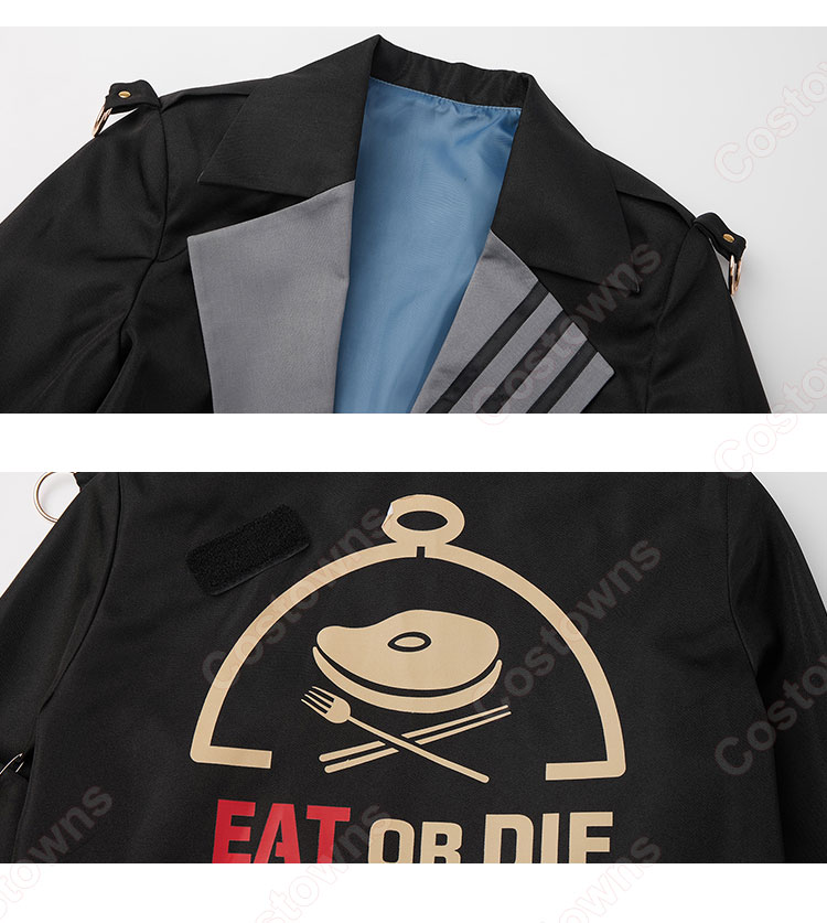 ブルーアーカイブ 黒舘ハルナ コスプレ衣装-5