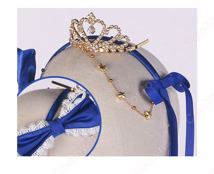 vtuber hololive(ホロライブ) 星街すいせい 新アイドル衣装 コスプレ衣装-5