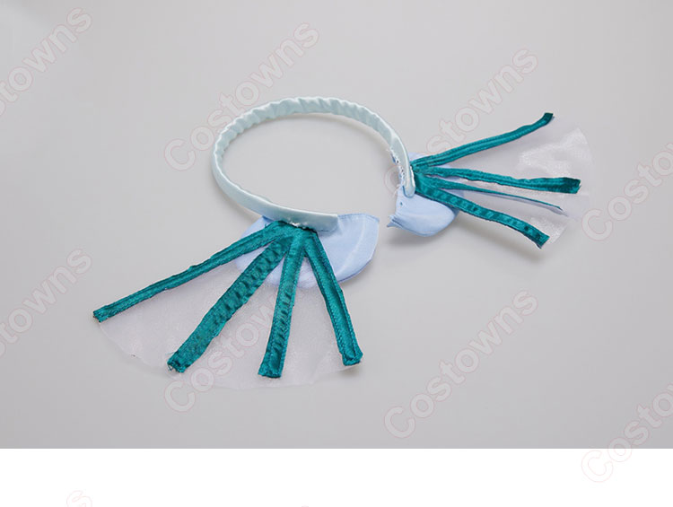 VTuber にじさんじ フィナーナ 竜宮 和風ドレス コスプレ衣装-12