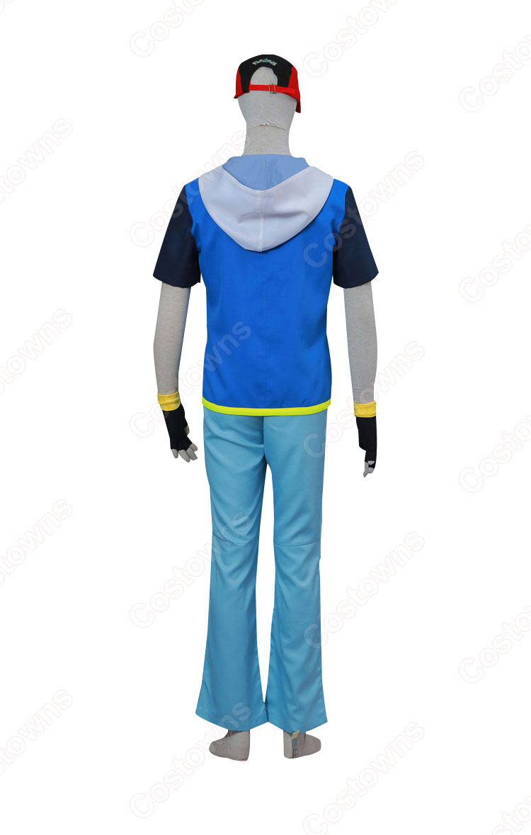 ポケットモンスター アドバンスジェネレーション サトシ コスプレ衣装-4