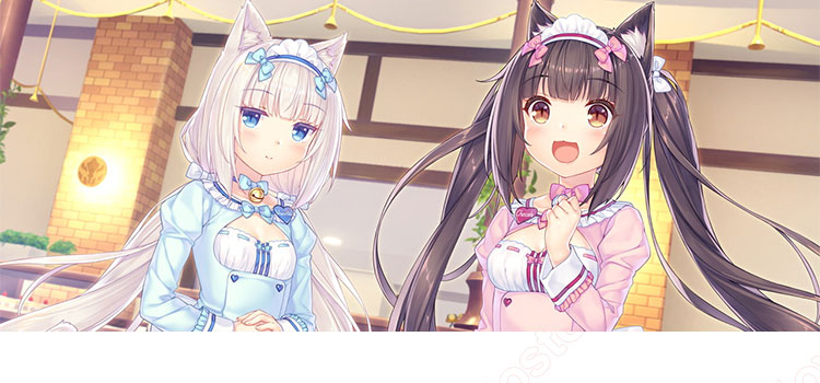 ネコぱら ショコラ メイド服 コスプレ衣装-1