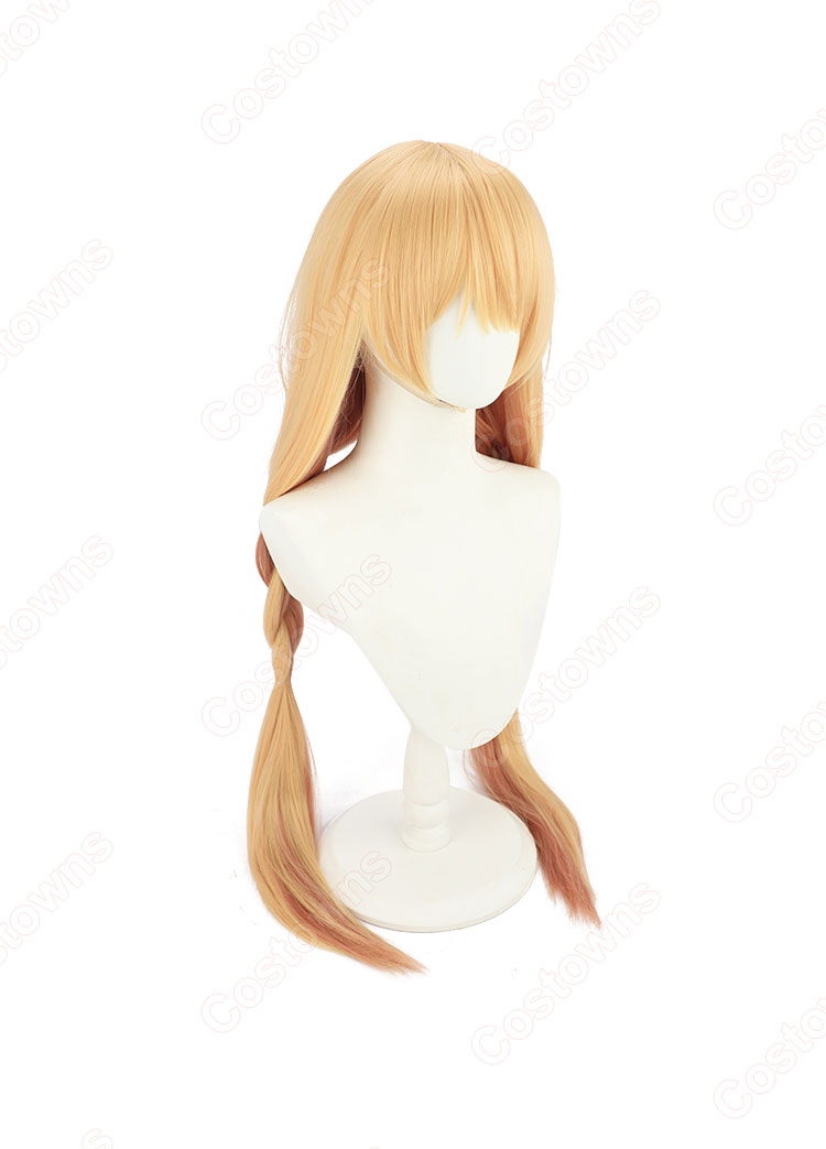 にじさんじ ぽむ れいんぱふ 和風メイド服 コスプレウィッグ-2