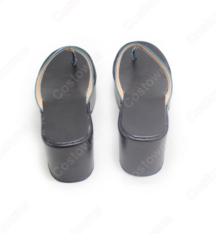 にじさんじ ぽむ れいんぱふ 和風メイド服 コスプレ靴-4