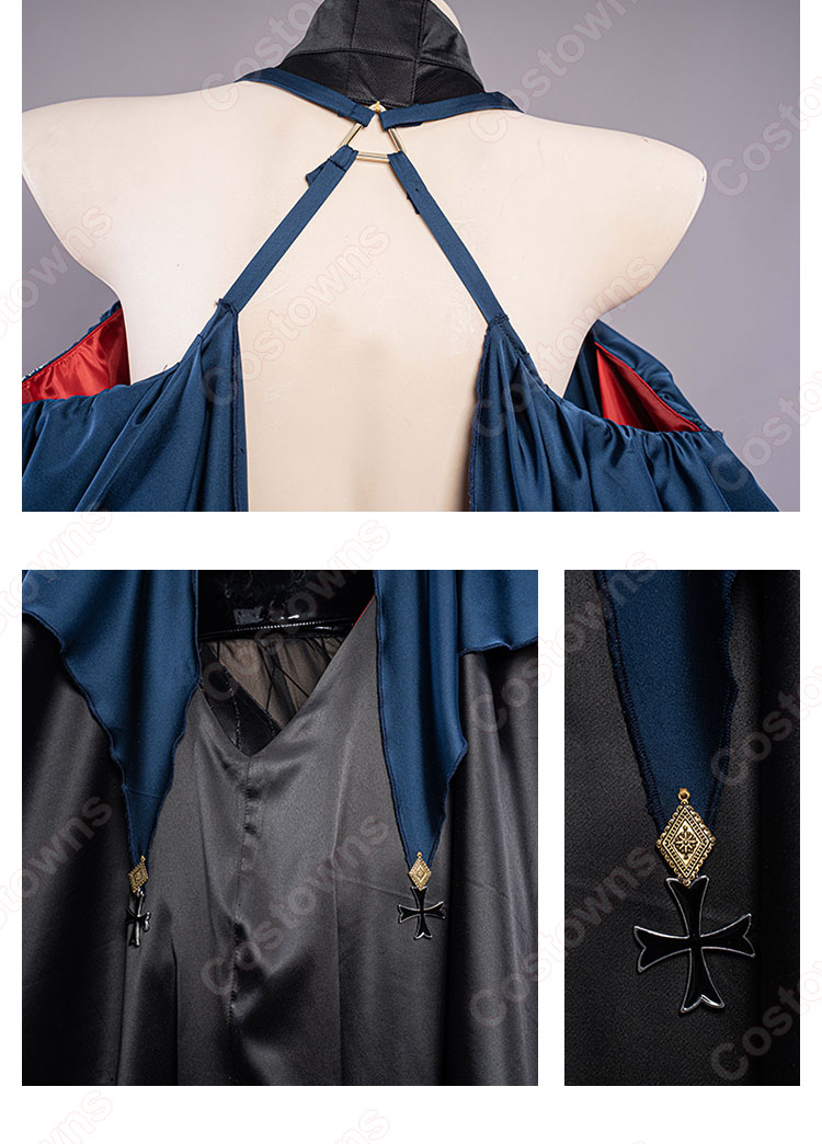 アズールレーン エーギル コスプレ衣装-17