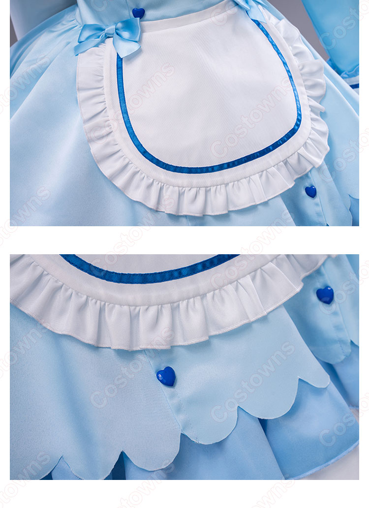 ネコぱら バニラ メイド服 コスプレ衣装-12