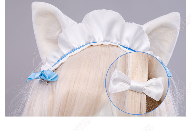 ネコぱら バニラ メイド服 コスプレ衣装-15